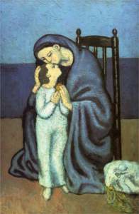 Picasso mother-and-child